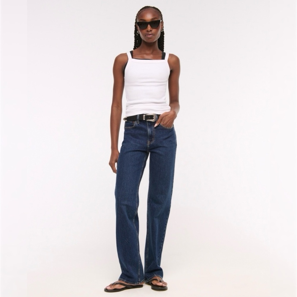 Abercrombie High Rise 90’s Relaxed Jean
